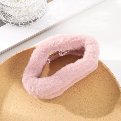 Pinzas para el cabello de peluche