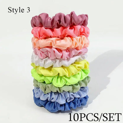 Bandas de Pelos, set de 6 piezas.